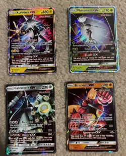 Pokemon TCG 4 card ULTRA BEAST GX Bundle **EXCELLENT CONDITION** - Image 1
