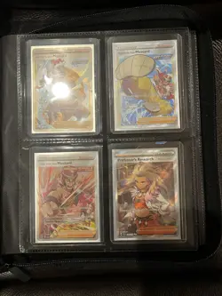 Lot of Full Art Pokemon Trainers (Comes with binder and graded card) - Image 3