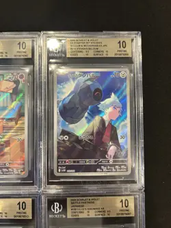 BGS 10 GOLD Pokemon Card 151 Japanese Ar Art Rare 4Card Set Bulk Different Types - Image 3