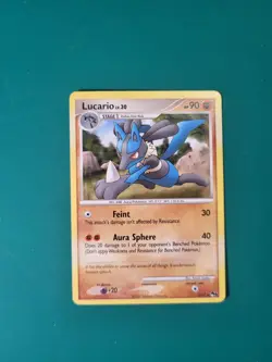 Lucario 2/17 Non Holo from Pokemon POP Series 6 NM/LP - Image 1