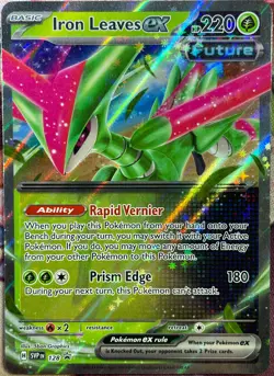 Iron Leaves ex Black Star Promo - SVP128 - Scarlet & Violet Pokemon 2024 - Image 1