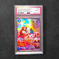 PSA 10 Charlotte Pudding SP OP10-Royal Blood ST12-012 EN One Piece - Image 1