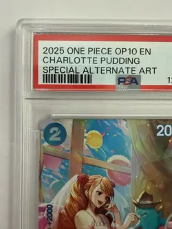 PSA 10 Charlotte Pudding SP OP10-Royal Blood ST12-012 EN One Piece - Image 3