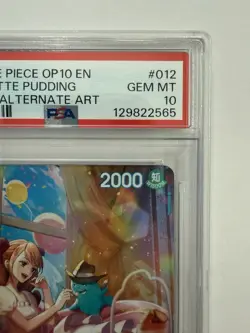 PSA 10 Charlotte Pudding SP OP10-Royal Blood ST12-012 EN One Piece - Image 4