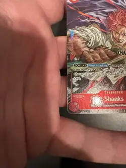 One Piece TCG Shanks P-083 CS CHAMPIONSHIP EVENT PACK FINALIST TEXTURED 25-26 - Image 5