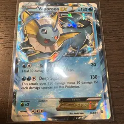 Vaporeon EX - 24/83 Generations Holo - Pokemon TCG Card - NM #3 - Image 1