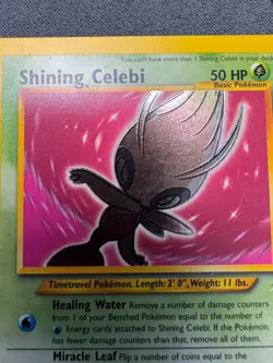 Pokemon Neo Destiny Shining Celebi 106/105 Secret Rare Holo - WOTC - Unlimited - Image 4