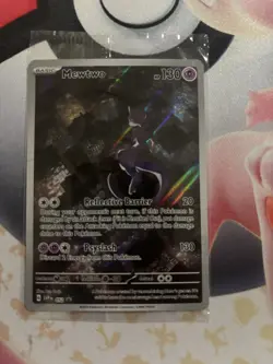 Mewtwo SVP 052 Pokemon TCG Scarlet Violet 151 Black Star Promo Full Art SEALED - Image 1