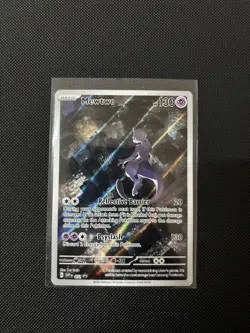 Mewtwo SVP 052 Scarlet Violet 151 Black Star Promo Pokemon TCG - NM! - Image 1