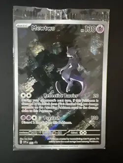 Mewtwo SVP 052 Scarlet Violet 151 Black Star Promo Pokemon TCG Sealed - Image 1