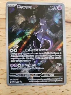 Mewtwo SVP 052 Pokemon TCG: Scarlet & Violet 151 Black Star Promo LP - Image 1