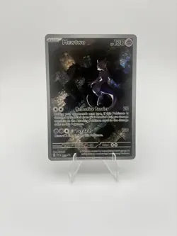 2023 Pokemon TCG Mewtwo SVP 052 Scarlet Violet 151 Black Star Promo Full Art - Image 1