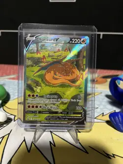 Charizard V SWSH260 Full Art Black Star Promo UPC - Pokemon TCG - Near Mint NM - Image 1