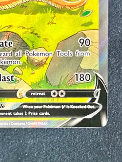 Charizard V SWSH260 Full Art Black Star Promo UPC - Pokemon TCG - Near Mint NM - Image 4