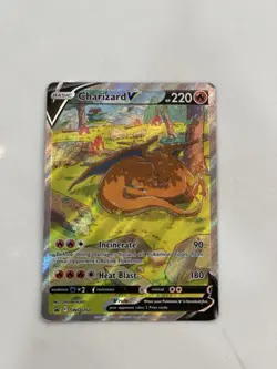 Pokemon Charizard V SWSH260 Black Star Promo Holo Full Art – Near Mint - Image 1