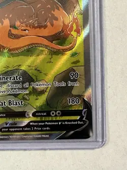 Charizard V SWSH260 Full Art Holo Black Star Promo Pokemon NEAR MINT - Image 5