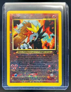 1999 Pokemon Wizards Black Star Promos Entei #34 - Image 1