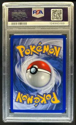 1999 Pokemon Wizards Black Star Promos Entei #34 PSA 9 - Image 2