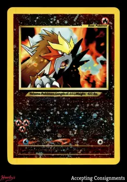 1999-03 Pokemon Wizards of the Coast Black Star Promos #34 Entei HOLO - Image 1