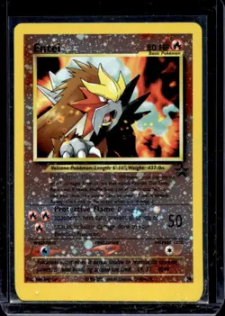 1999 Pokemon Wizards Black Star Promos Entei #34 - Image 1