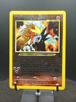 1999 Pokemon Wizards Black Star Promos Entei # 34 - Image 1