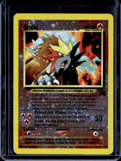 1999 Pokemon Wizards Black Star Promos Entei #34 - Image 1