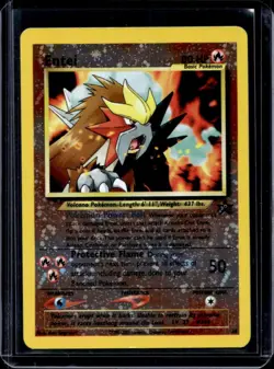 1999 Pokemon Wizards Black Star Promos Entei #34 - Image 1