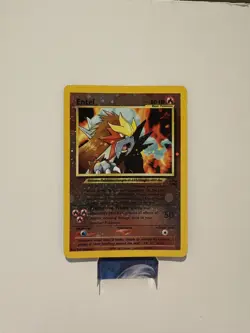 1999 Pokemon Wizards Black Star Promos Entei #34 LP - Image 1