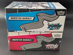 2x Pokemon SV10.5 Black Bolt White Flare Sealed Booster Bundle Display Case - Image 3