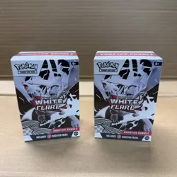 2X Pokemon White Flare SV Booster Bundle NEW SEALED tcg Trading Cards Black Bolt - Image 1
