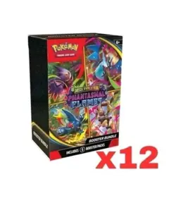 LOT OF 12 Pokemon TCG Mega Evolution PHANTASMAL FLAMES Booster Bundles - Sealed - Image 1