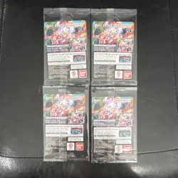 Bandai One Piece College Basketball US Voyage Monkey D. Luffy Promo (4 card lot) - Image 2