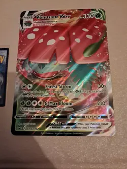 Venusaur VMAX SWSH102 SWSH: Sword & Shield Promo Cards Holo JUMBO NM EN - Image 2
