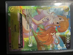 Bandai One Piece CCG Nami Full Art Holo Character Card ST29-008 Egghead - Image 1
