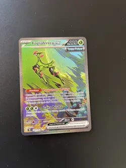 Pokemon Card Fogliaferrea ex 203/162 Set Cronoforze ITA Italiano Near Mint - Image 1