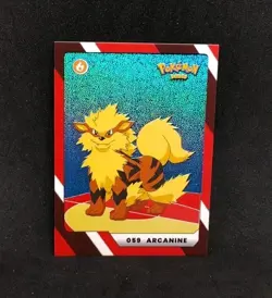 2025 Pokemon Kanto Full House - Blue Holo Foil Hit Card - Arcanine #059 - Image 1