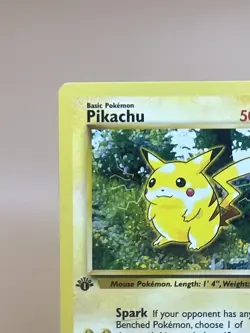 1st Edition Pikachu 60/64 Jungle Set Rare Vintage Pokemon Card - LP - Image 3