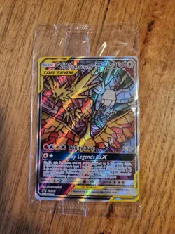 Moltres & Zapdos & Articuno GX SM210 Hidden Fates Sealed ETB Promo Pokemon TCG - Image 2