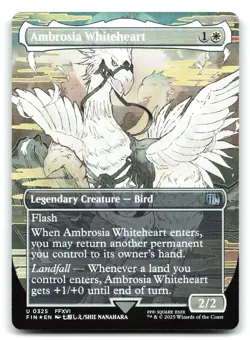 Ambrosia Whiteheart (Foil Borderless) #325 Final Fantasy - Image 1