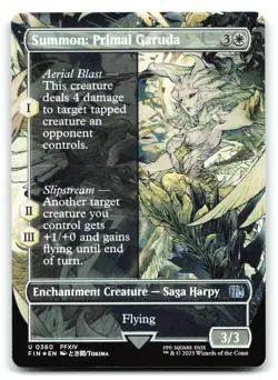 Summon: Primal Garuda (Foil Borderless) #360 Final Fantasy - Image 1