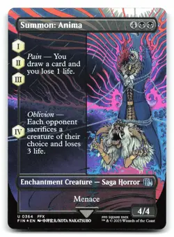 Summon: Anima (Foil Borderless) #364 Final Fantasy - Image 1