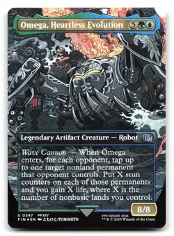 Omega, Heartless Evolution (Foil Borderless) #347 Final Fantasy - Image 1