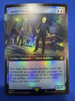Auton Soldier Universes Beyond: Doctor Who Foil - Image 1