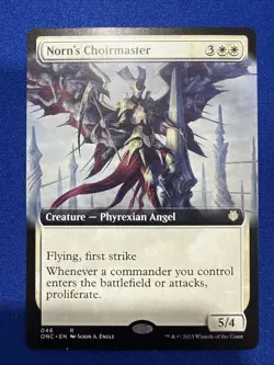 Norn's Choirmaster Extended Art Phyrexia: All Will Be One #46 MTG NM - Image 1