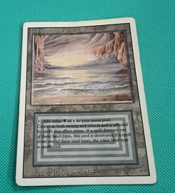 Underground Sea - Revised - MTG - Magic the Gathering - MP - Image 1