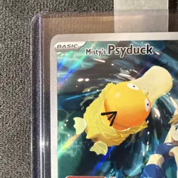 Pokemon Misty's Psyduck DR1 193/182 Rare Full Art Holo Basic 70HP Water 30ATK - Image 3