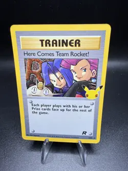 Here Comes Team Rocket! Pokemon Celebrations: Classic Collection Holo 15/83 NM - Image 1