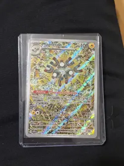 Pokemon Scarlet & Violet Pokemon Center Exclusive Magneton 159 Stamped Promo NM - Image 1