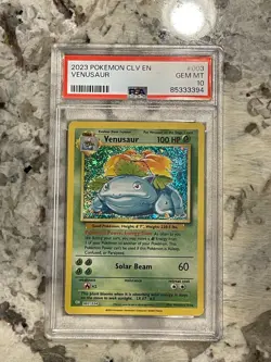 Pokemon Classic Collection Venusaur Holo CLV 003/034 + Wartortle 002/034 PSA 10 - Image 1