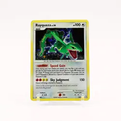 Rayquaza - 14/146 Legends Awakened Holo Rare SWIRL Pokemon - LP/MP - Image 1